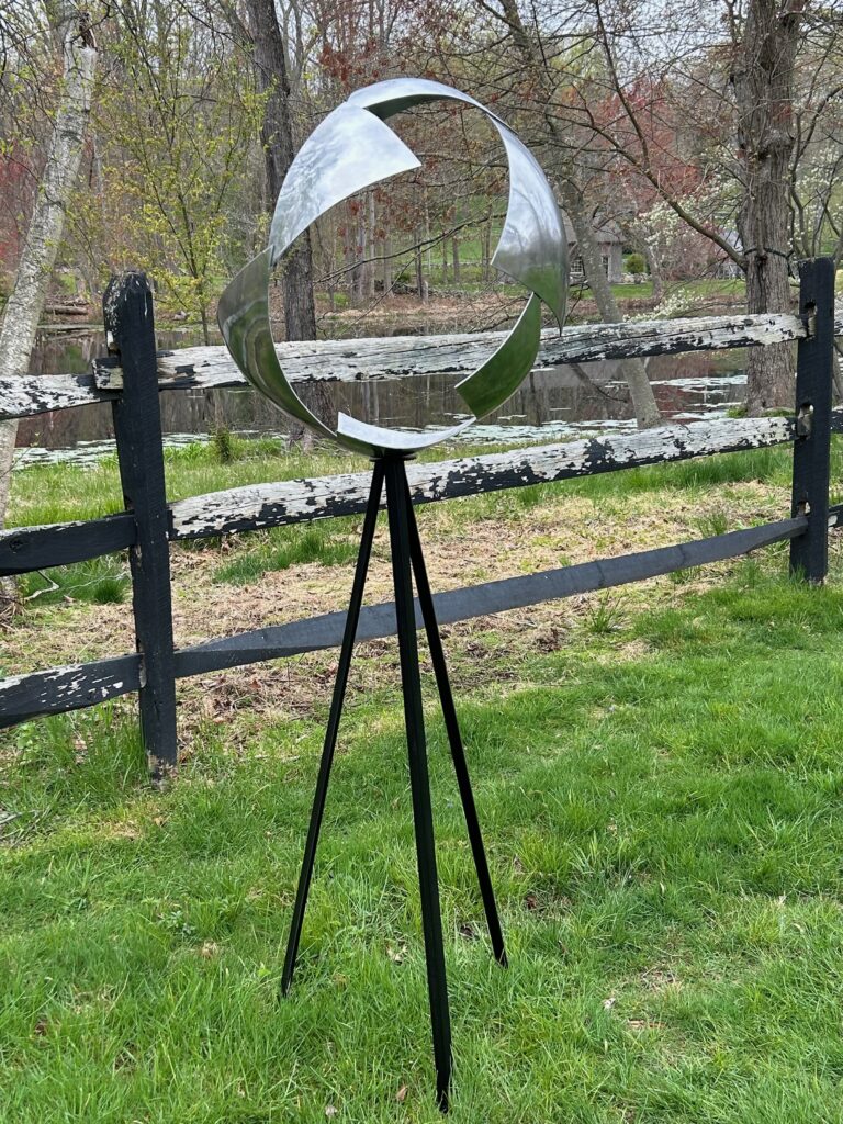 sculpture 1 of 1 (4) Tetrahedron Tripod