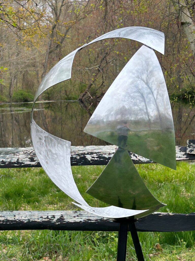 sculpture 4 of 9 Global Tetrahedron